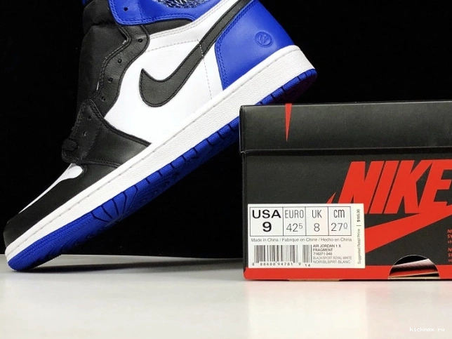 Rep MAX 716371-040 Jordan High 1 Fragment OG Retro Air 0630